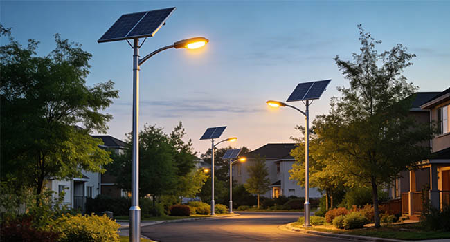 solar street lights